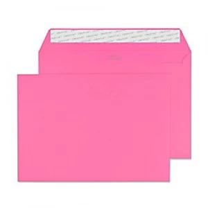 Creative Mid Coloured Envelopes C5 Peel & Seal 162 x 229mm Plain 120 gsm Flamingo Pink Pack of 500