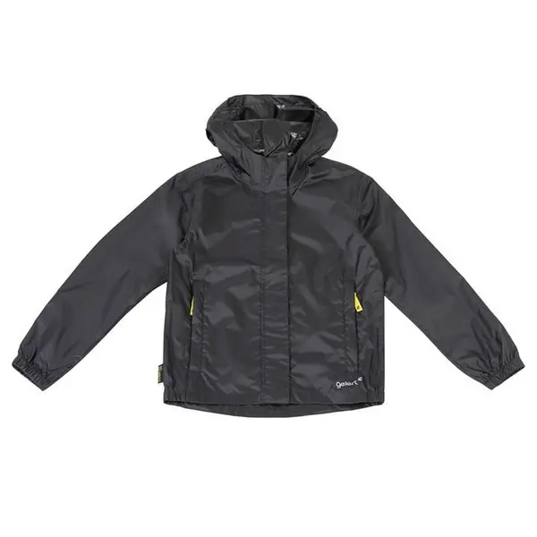 Gelert Gelert Lightweight Packaway Rain Jacket - Black 7 - 8 Years