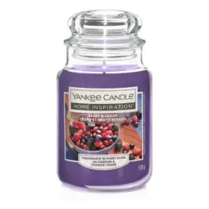 Yankee Candle Home Inspiration, Large Jar - Berry and Cedar