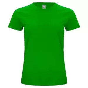 Clique Womens/Ladies Organic Cotton T-Shirt (M) (Apple Green)