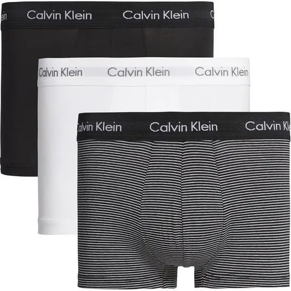 Calvin Klein 3 Pack Low Rise Boxer Shorts Mens Medium Blue 42109719390