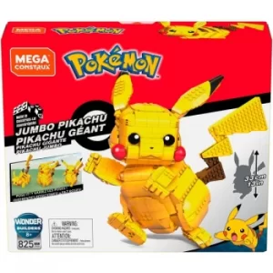 Jumbo Pikachu (Pokemon) Mega Construx Figure