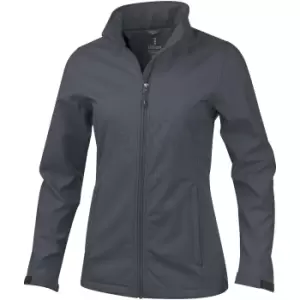 Elevate Womens/Ladies Maxson Softshell Jacket (XL) (Storm Grey)