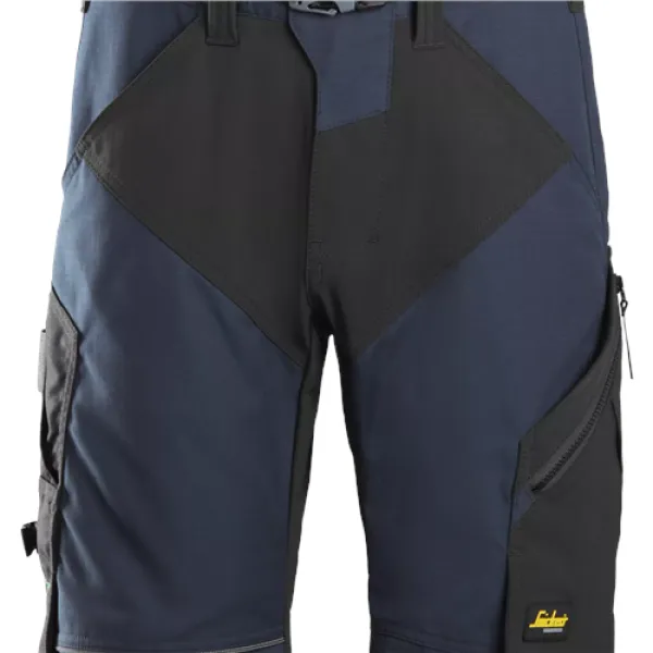 Snickers FlexiWork Work Shorts+ - Navy/Black - 48