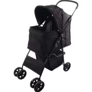 Dog Buggy Anda Black 46x81.5x98cm Flamingo Black