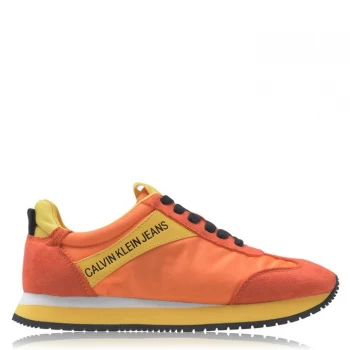 Calvin Klein Jeans Jill Trainers Ladies - Multi Orange