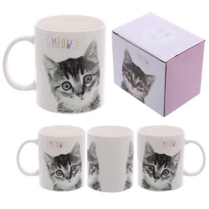 MEOW Kitten Design New Bone China Mug