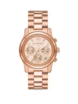 Michael Kors Womens Runway Watch Stainless Steel