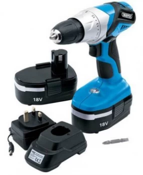 Draper 18v Cordless Rotary Drill And Case