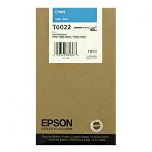 Epson T6022 Cyan Ink Cartridge