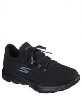 Skechers Go Walk 5 Uprise Trainer, Black, Size 3, Women