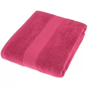 HOMESCAPES Turkish Cotton Raspberry Jumbo Towel - Raspberry