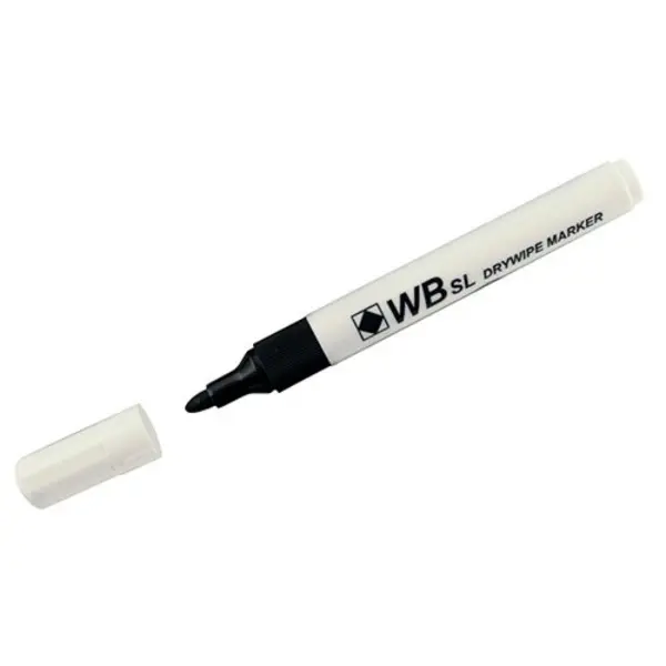 Unbranded Assorted Whiteboard Marker Pens Bullet Tip (Pack of 4) 806005 WB15 806005