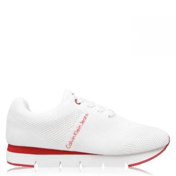 Calvin Klein Jeans Tada Trainers Ladies - White