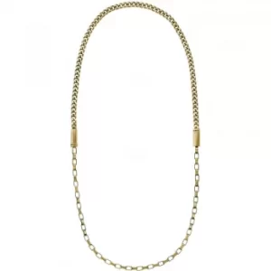 Ladies DKNY PVD Gold plated Chambers Necklace