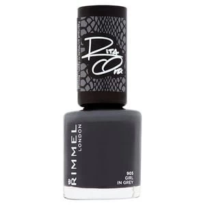 Rimmel 60 Secs Rita SOB Nail Polish 905 Black Grey