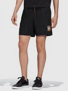 Adidas Originals Adiplore 2.0 Woven Shorts - Black