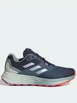 adidas Terrex Two Flow Walking Shoe - Navy/Multi, Navy/Multi, Size 3.5, Women