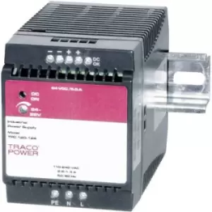 TracoPower TPC 120-124 Rail mounted PSU (DIN) 24 V DC 5 A 120 W 1 x