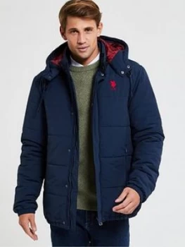 U.S. Polo Assn. Flexi Style Heavy Padded Jacket - Navy