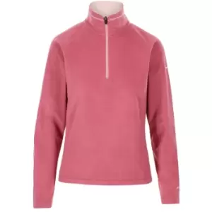 Trespass Womens/Ladies Skylar Fleece Top (XS) (Rhubarb Red)