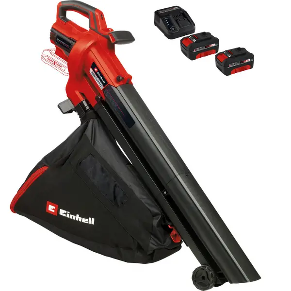 Einhell VENTURRO 18/210 18v Cordless Brushless Leaf Blower and Vacuum VENTURRO 18/210 Batteries: 2 x 4ah Li-ion