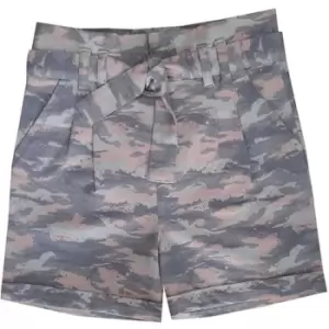 Firetrap Camo Shorts Junior Girls - Pink