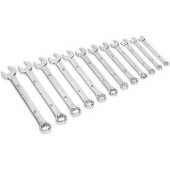 Sealey 12 Piece Combination Spanner Set Metric