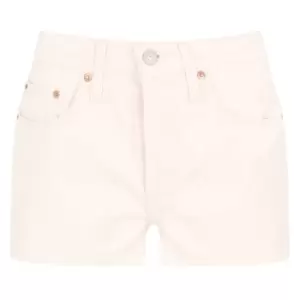 Levis 501 Original Shorts - White