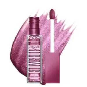 NYX Professional Makeup Ultimate Glow Shots Liquid Shimmery Eyeshadow Plum Player