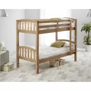 Mya Bunk Bed Pine With Orthopaedic Mattresses