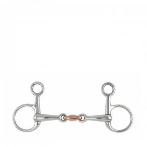 Shires Hanging Cheek Copper Lozenge Snaffle