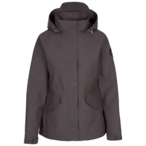 Trespass Womens/Ladies Hannah DLX Jacket (L) (Dark Grey Marl)