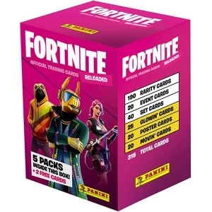 Fortnite Reloaded Trading Card Collection Blaster Box (5 Packs)