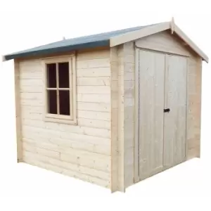 Camelot 19mm Log Cabin 7' x 7'