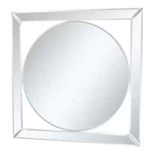 Bevelled Edge Deco Style Mirror 60cm