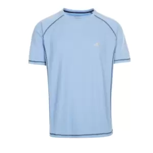 Trespass Mens Albert Active Short Sleeved T-Shirt (XS) (Bonnie Blue)