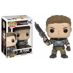 Pop Games Gears Of War Jd Fenix 14 Vinyl Figure