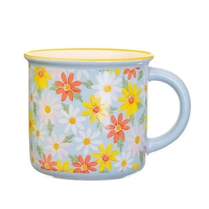 Sass & Belle Blue Daisy Mug