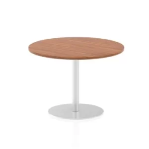 Italia Poseur Table Round 1000 Top 725 High Walnut