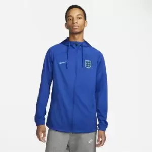 Nike England Track Jacket 2022 2023 Adults - Blue