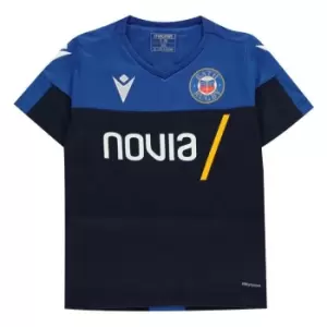 Macron Training Tee Junior Boys - Blue