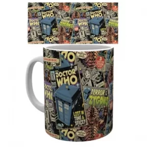 Doctor Who Comic Books Mug