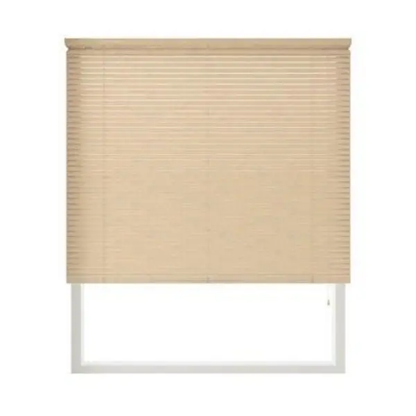 New Edge Blinds 152Cm Drop&#44; 25Mm Slat Pvc Venetian Blind120Cm Natural 120NPVC