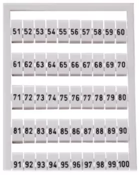 Wago 209 Marker Strip for use with Terminal Blocks