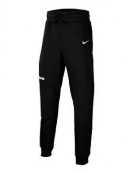 Nike Older Boys Air Pant - Black/White, Size XS, 6-8 Years