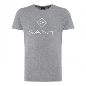 Gant New Logo T-Shirt - Grey 093