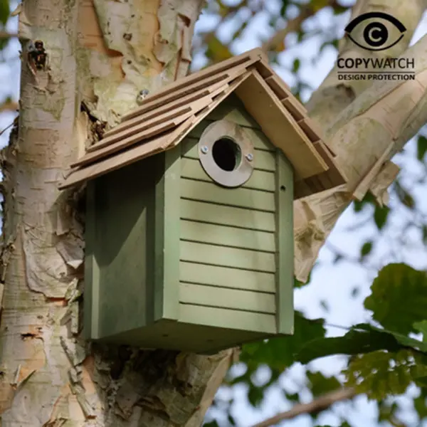 Wildlife World New England Nest Box-Green