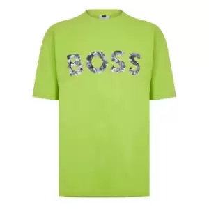 BOSS Lotus Logo T-Shirt - Green