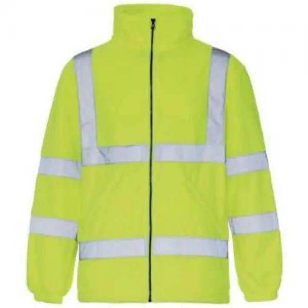 ESE Direct Hi-Vis Yellow Micro-Fleece Jacket - Size 4x Extra Large 404655 Hi Vis Clothing